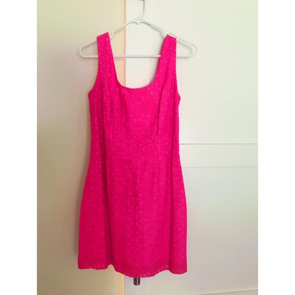 Lilly Pulitzer Pink Lace Dress